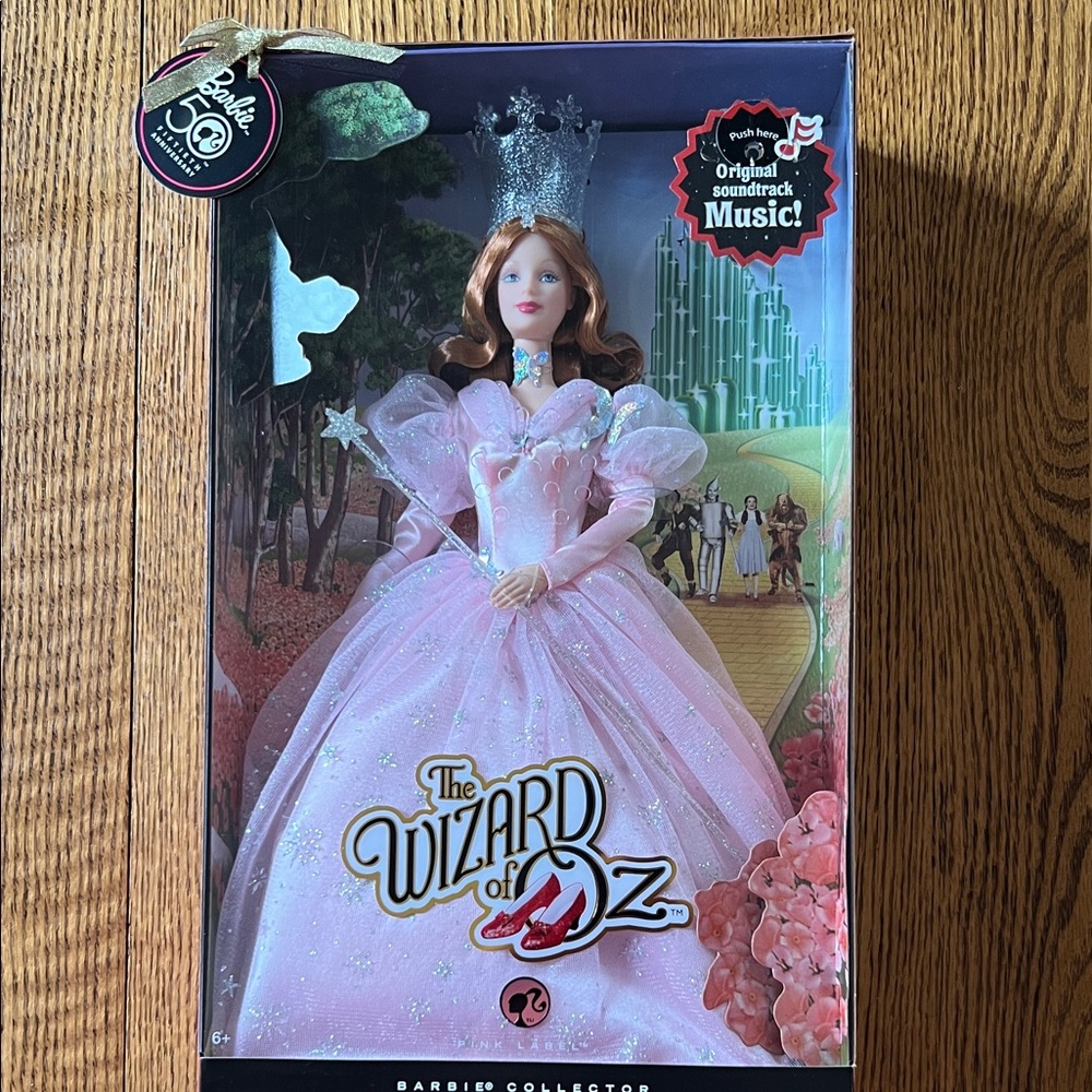 Barbie Wizard of Oz Glinda Doll in Pink Gown